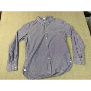 J Crew Mens XL Extra Large Multicolor Check Long Sleeve Button Up Shirt